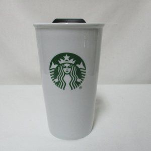 Starbucks 2016 Siren Logo Ceramic Travel Mug Cup